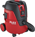 Flex Nat- en droogzuiger Veiligheidszuiger VCE 22 m MC V (1200 Watt, reservoir 20 l) 530920, industriële stofzuiger, met apparaatstopcontact