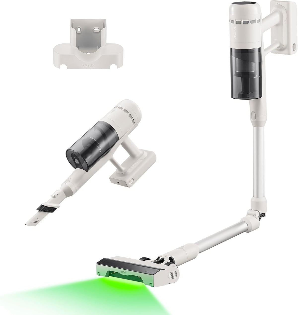 roborock Robotstofzuiger H60 Draadloze stofzuiger, looptijd 60 min, zuigvermogen 115 AW