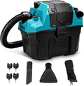 Vechtel Nat- en droogzuiger Accu-, 11 l, 200 W, 16 kPa zuigkracht, garage en huishouden (zonder accu en, draagbare werkplaatsstofzuiger, auto