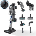 Samsung Steelstofzuiger Draadloze stofzuiger JetTM 90 Complete VS20R9046T3/ET, vermogen 200 W, 6 accessoires, tot 60 minuten looptijd, zilver, zakloos