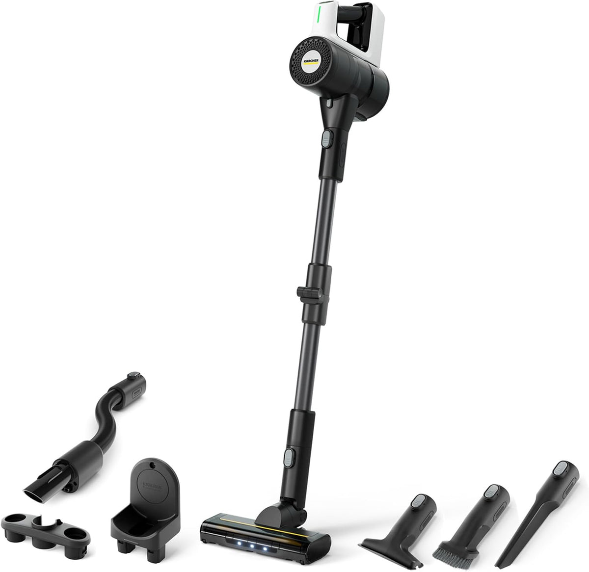 Kärcher Nat- en droogzuiger accu-stofzuiger VCS 3 Nano Flex, gebruiksduur: tot 50 min., 1 Kärcher 22 V-accu, motor: 300 watt, zuigbuis, met scharnier