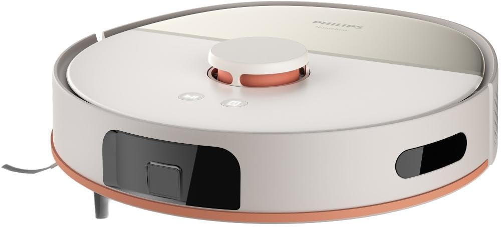 Philips Robotstofzuiger XU5000/20 Stofzuiger, serie 5000, lange levensduur van 200 minuten, wit, nat-droogrobot, hoge zuigkracht
