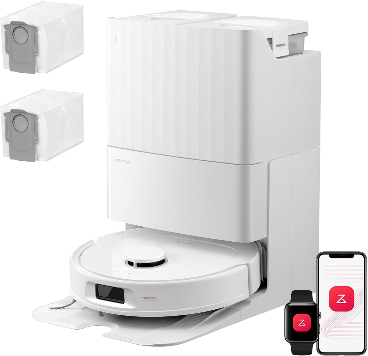 roborock Robotstofzuiger Qrevo S ProSet, Upgrade van QV 35A, met dweilfunctie