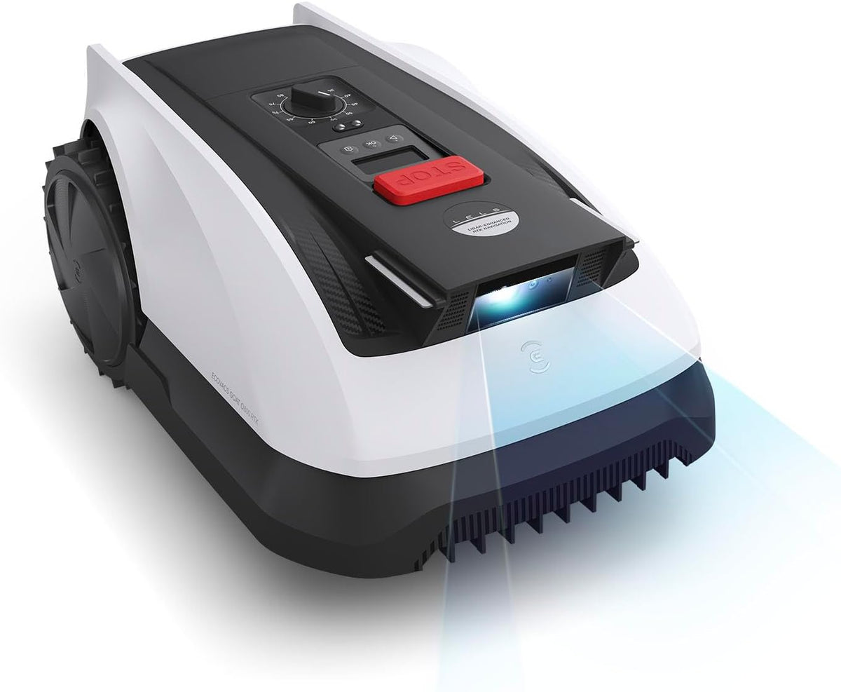 Ecovacs Robotmaaier Goat O800 RTK Robotic Grasmaaier, 800 m2, Passen door 0,7 m Smalle Plekken, zonder Grensdraad, Grasmaaier Robot, Auto Mapping