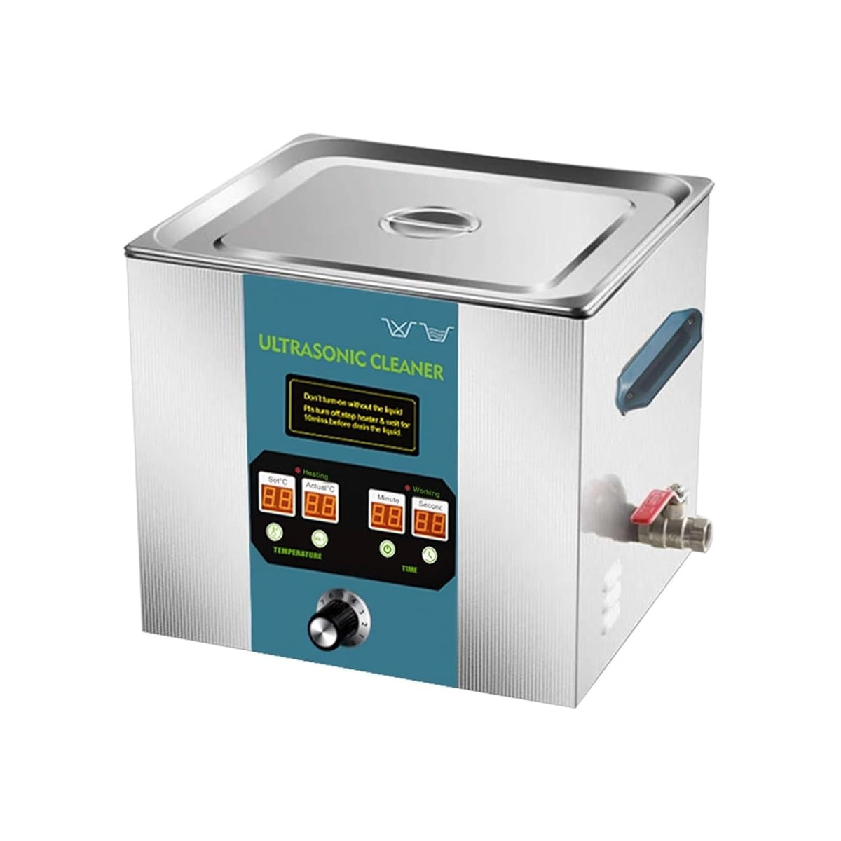 Ultrasone reiniger Tecjhjz reinigingsmachine, 11 l, 80 kHz, 120 kHz, cilinderkop, hoge-frequentie, vinyl, platen, reiniging van horloges, brillen