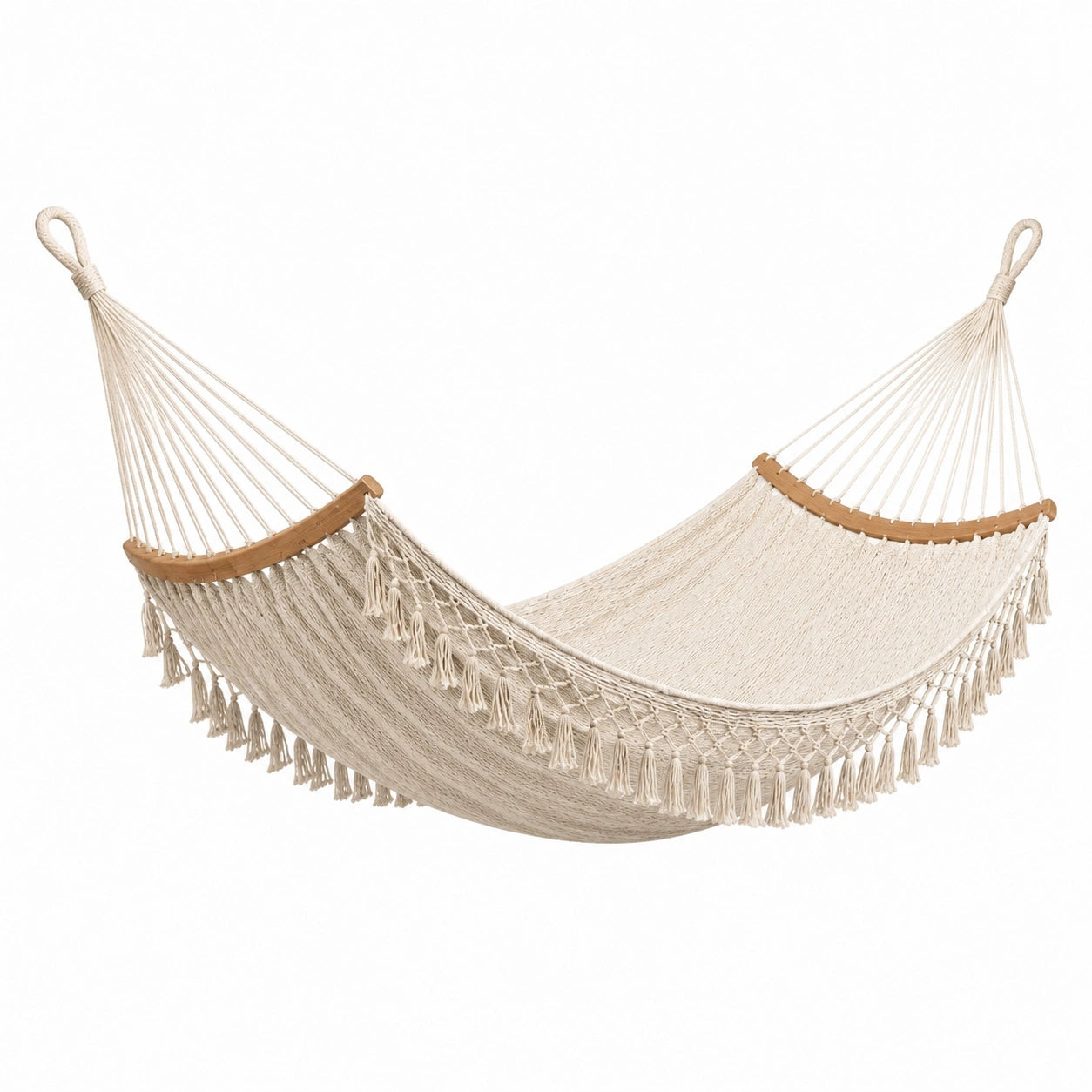 Hängematte Baumwolle Beige