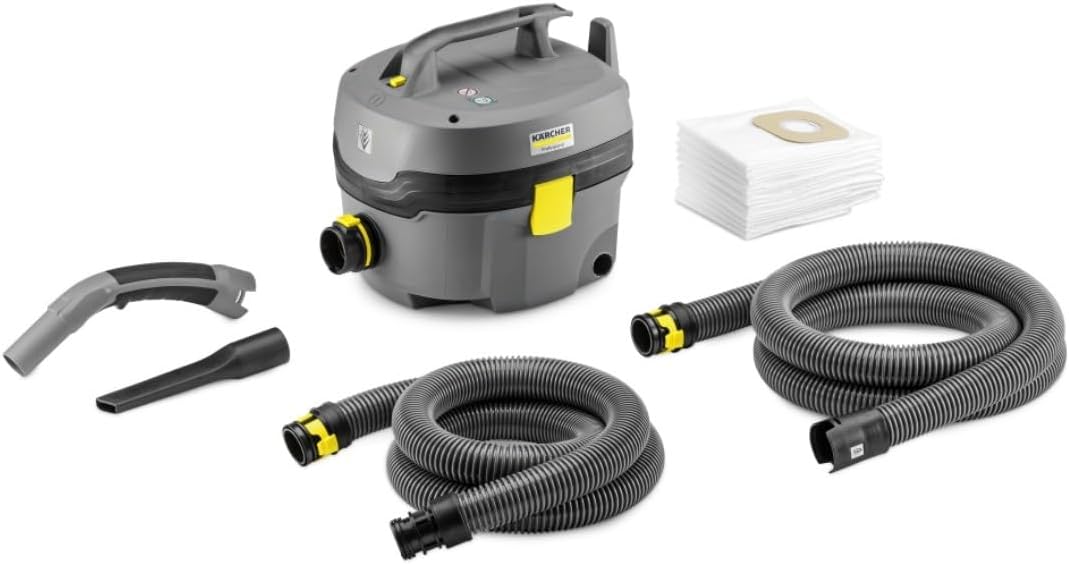 Nat- en droogzuiger Karcher Kärcher T 7/1 Classic Compact Stofzuiger, 850 W, 7,5 l, 1.527-179.0