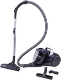 Hoover Stofzuiger Breeze BR71 BR20011, vermogen 700 W, 2 liter, zonder zak, blauw, cycloontechnologie, EPA-filter, parketborstel, vloeren en tapijten