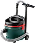 Nat- en droogzuiger metabo Alleszuiger/nat-/ AS 20 L (602012000) stille industriële, 5 m lange kabel, geschikt, met sterke zuigkracht, voor koude as