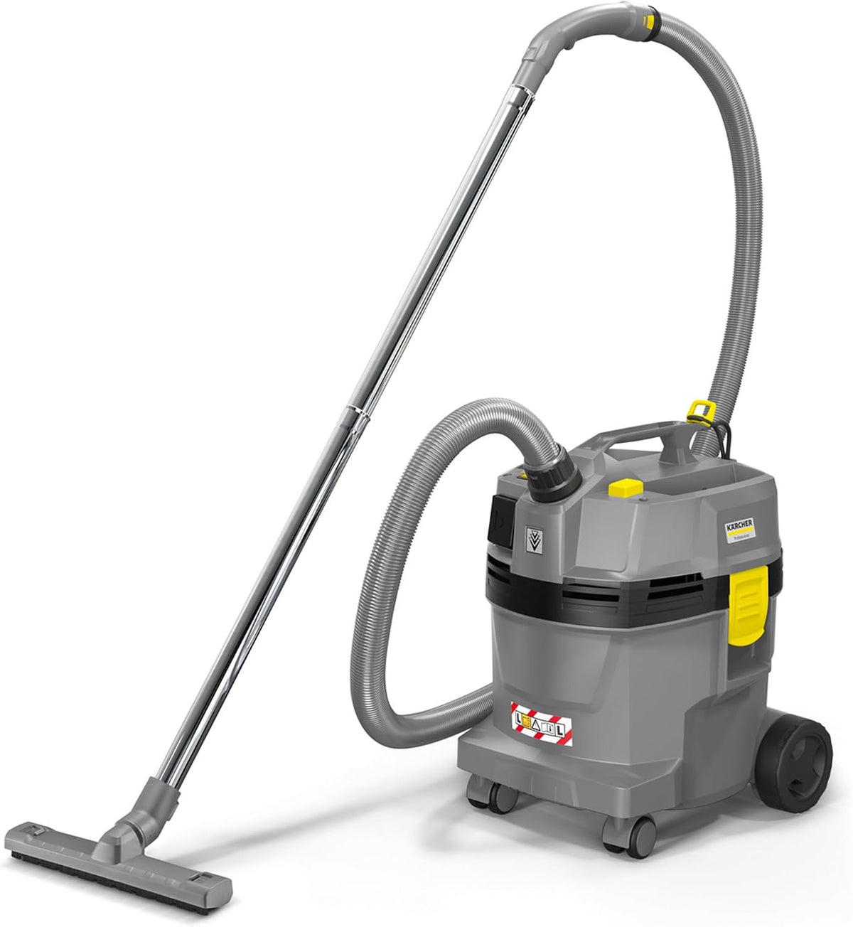 Kärcher Nat- en droogzuiger nat-/ NT 22/1 Ap Te L, vermogen: max 1300W, reservoir 22l, zuigslang 1,9m, stofklasse L, vloer- en spleetmondstuk