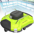 Zwembadrobot Volautomatische robotstofzuiger, voor zwembaden tot 550 m2., draadloze stofzuiger, met slimme navigatie, wandklimmende onderwaterreiniger