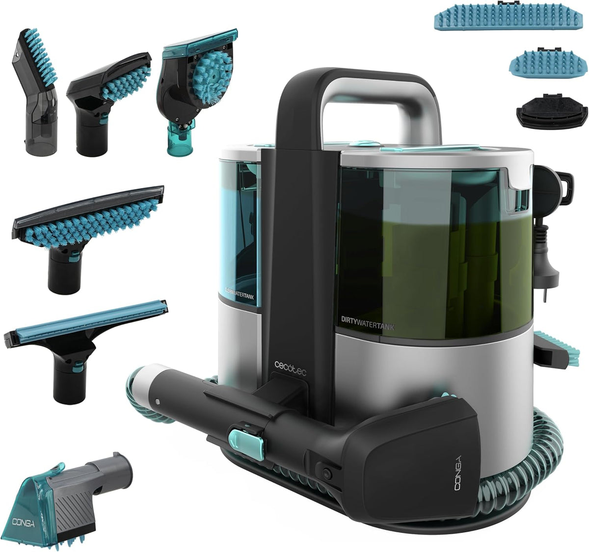 Cecotec Tapijtreiniger Conga 6000 Carpet&Spot Clean XL Pro Stofzuigerreiniger