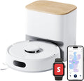 SwitchBot Robotstofzuiger Robot aspirateur K11+ avec serpillère, Puissance d'aspiration 6000 Pa, 90 Jours de récupération de la poussière