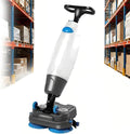 Vloerreinigingsmachine Draadloze vloerschrobmachine, 17 inch reinigingsbreedte dubbele roterende borstels, 360 ° roterende kop