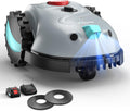 Yardcare Robotmaaier V100, met 4 Ah accu, 150 obstakelherkenning, grasmaaier tot 150 m2, zonder begrenzingskabel, met visie-navigatie, reservemessen