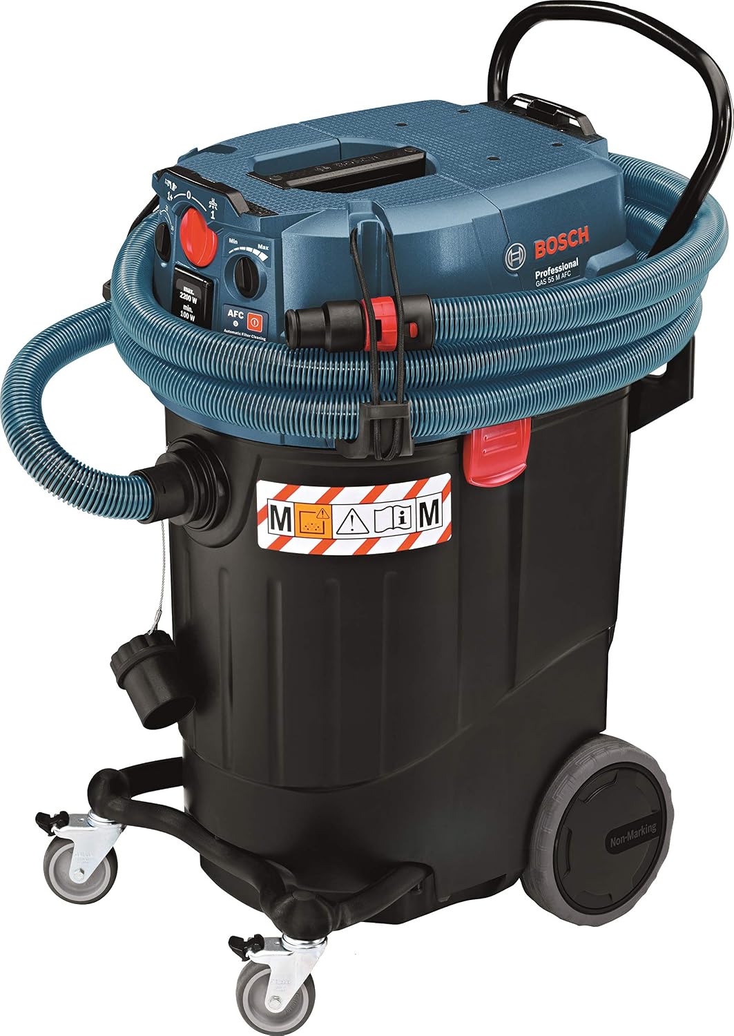 Bosch Professional Nat- en droogzuiger 06019C33W0 Professionele nat- / GAS 55 M AFC, 1380 W