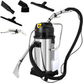 Ongniong Nat- en droogzuiger Commerciële tapijtreinigingsmachine, 1034 W stofzuiger, 40 liter, 3-in-1 vloerborstelreiniger, voor bank, stofgordijn