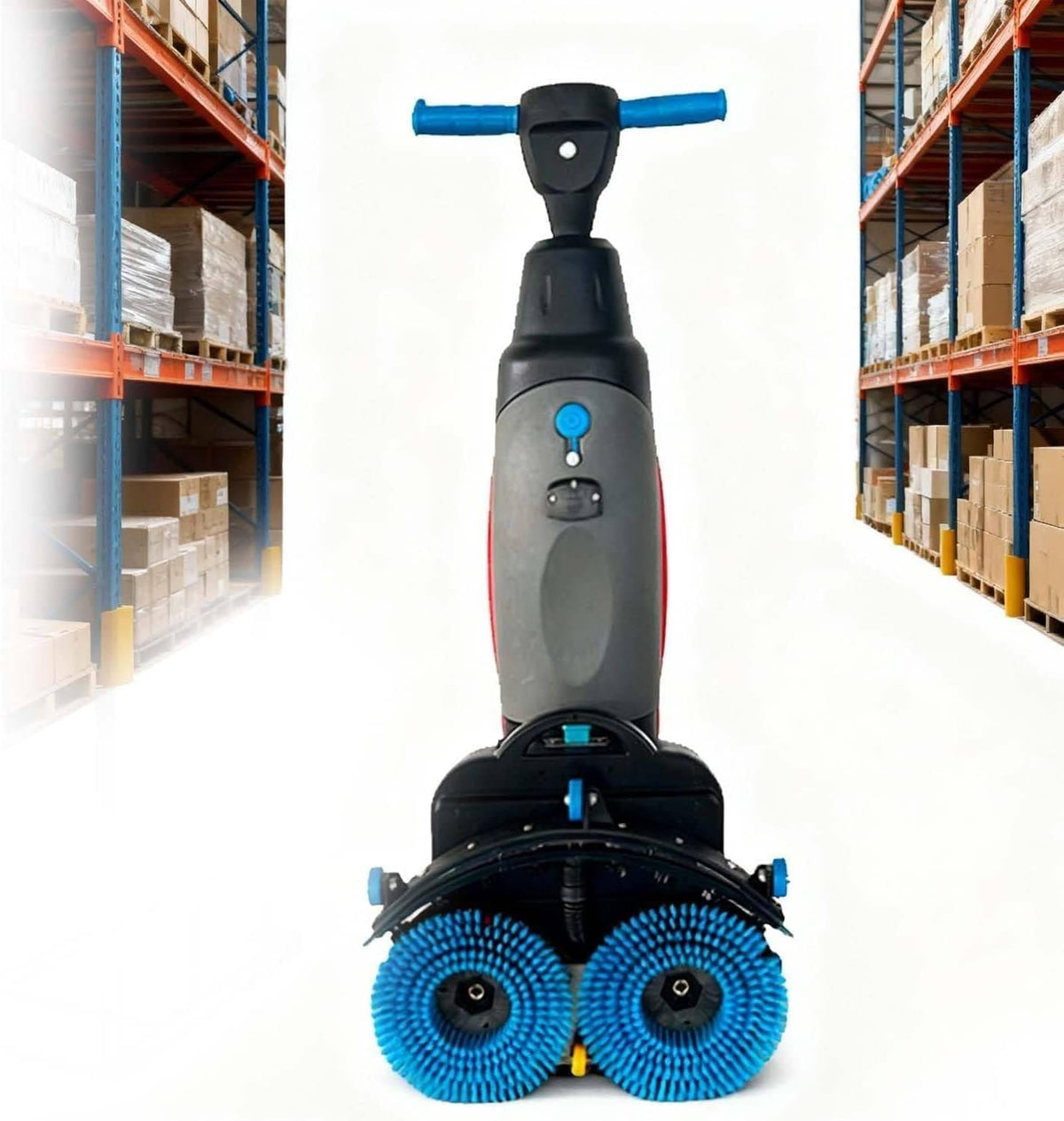 Xdlywuziq Tapijtreiniger Commerciële Vloerreiniger En Polijstmachine, Gemotoriseerde Borstels Van 45 Cm (18 Inch) B, Professioneel