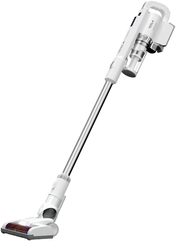Handstofzuiger Tesla HS300WX, 200 W, tank 200 ml, 2 snelheden, wasbaar HEPA-filter, wit, lange batterijduur