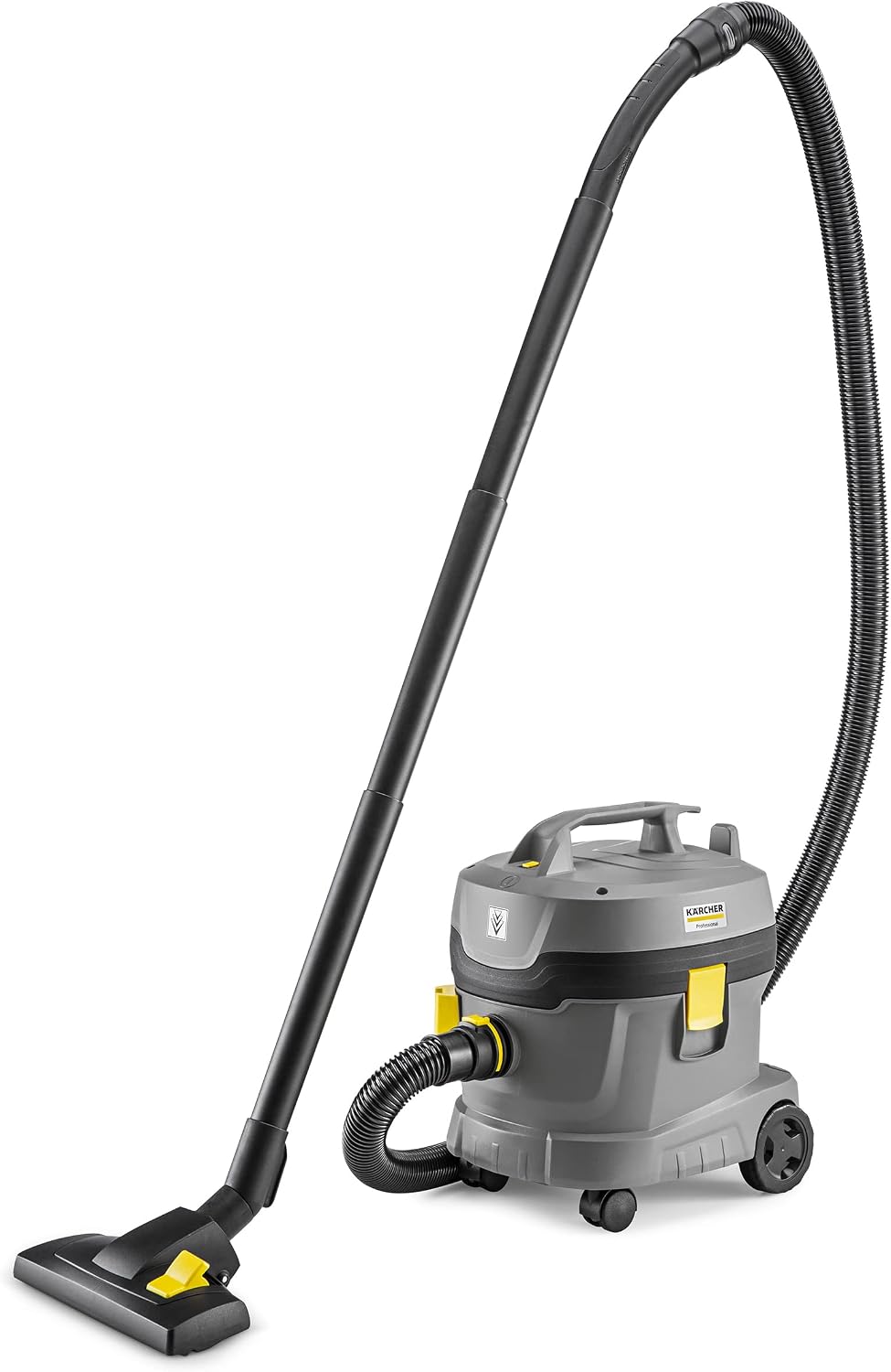 Kärcher Nat- en droogzuiger T 11/1 Classic HEPA, 4,29 kg Lichtgewicht stofzuiger, 11 l opvangbak, laag bedrijfsgeluid van 61 dB (A), 23 kPA zuigkracht