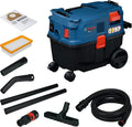 Bosch Professional Nat- en droogzuiger Bosch PRO alleszuiger, met snoer GAS12-25LS (kunststof verlengbuizen, 3,5 m zuigslang, platte plooifilter