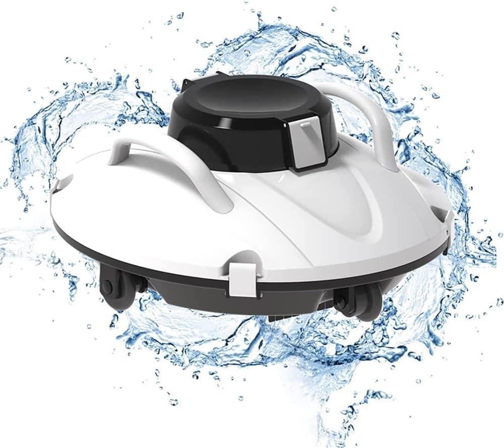 Zwembadrobot Xingluoy Slimme zwembadreinigingsrobot, 90 minuten looptijd, automatisch robotblad, robotachtige zwembadstofzuiger