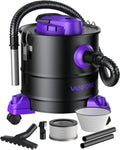 Vanpore Steelstofzuiger Aszuiger, 1200 W, 5,2 liter, voor pelletkachels