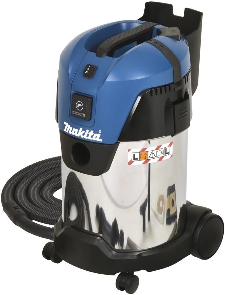 Makita Nat- en droogzuiger Vc3011L Stofzuiger Klasse L, 30 L, Meerkleurig