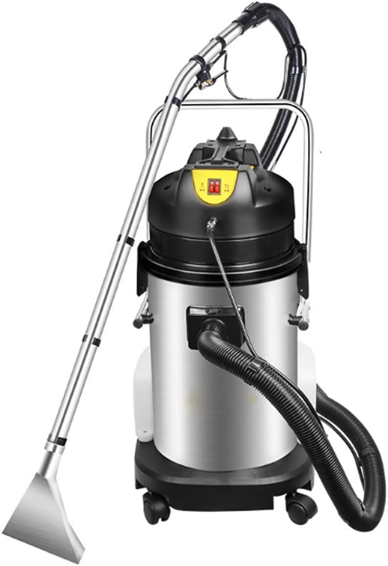 Tapijtreiniger Yaerle Bankgordijn Tapijtreinigingsmachine, 40L / 11Gal Commerciële Tapijtreinigingsmachine, Roestvrijstalen Tapijtreiniger Machine
