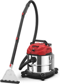 Techwood Tapijtreiniger, 1200 W, met tank van 20 liter, 17 KPA zuigkracht, HEPA-filter, voor tapijten en bekleding