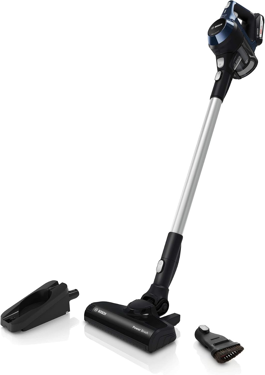 Bosch Steelstofzuiger Unlimited 6 Draadloze stofzuiger, Maanlicht blauw