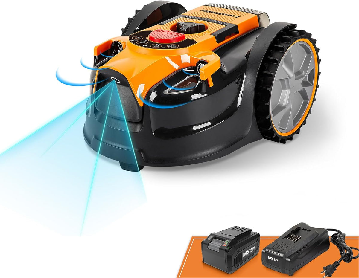 LawnMaster Robotmaaier OcuMow, Zonder Begrenzingsdraad 150 m2