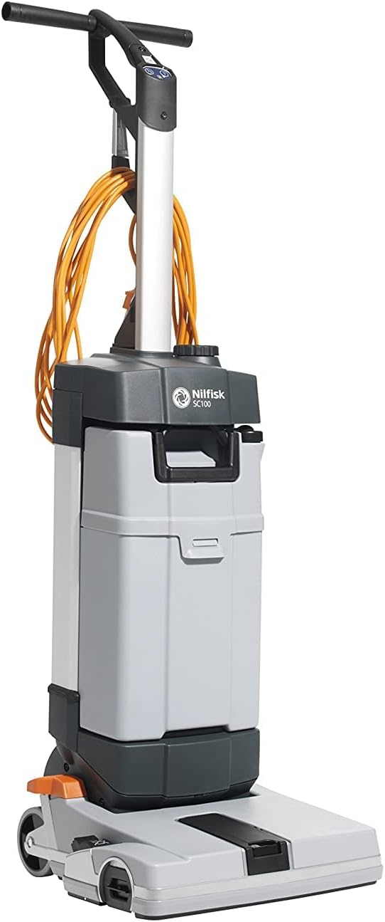 Nilfisk Nat- en droogzuiger Schuurzuigmachine SC100 E (dieptereiniging in nauwe, schrobbreedte 31 cm, 2 waterhoeveelheden instelbaar, kleur