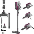 Hoover Steelstofzuiger Accustofzuiger, tot 120 m2, met 1 acculading, met spleetmondstuk en stofborstel [HF110P], zonder zak + dierenmondstuk, met led