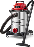 Nat- en droogzuiger Vacmaster Wet Dry Shop Vac VOC812SF 1101 verstuiver, rood, rode editie, roestvrij staal