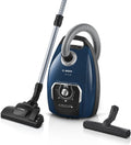 Bosch Stofzuiger Serie 8, wasbaar HEPA13 filter, BGL8X329, zwart, Classic, met zak, extra lang snoer