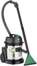 Fakir Nat- en droogzuiger Premium SR 9800 S, met waterreservoir van 4,3 l en meubel- en spleetzuigers, 1600 watt, reinigingsapparaat, voor bekleding