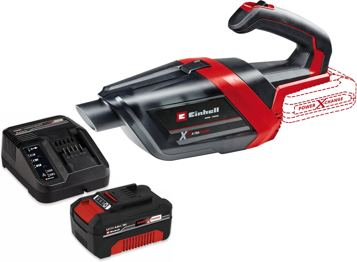 Einhell Handstofzuiger accu-stofzuiger TE, HV 18/06 Li Kit (1x 4,0 Ah)