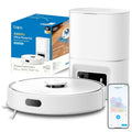 Tapo Robotstofzuiger RV30 Max Plus wit en vloerwisser, zelfreinigende