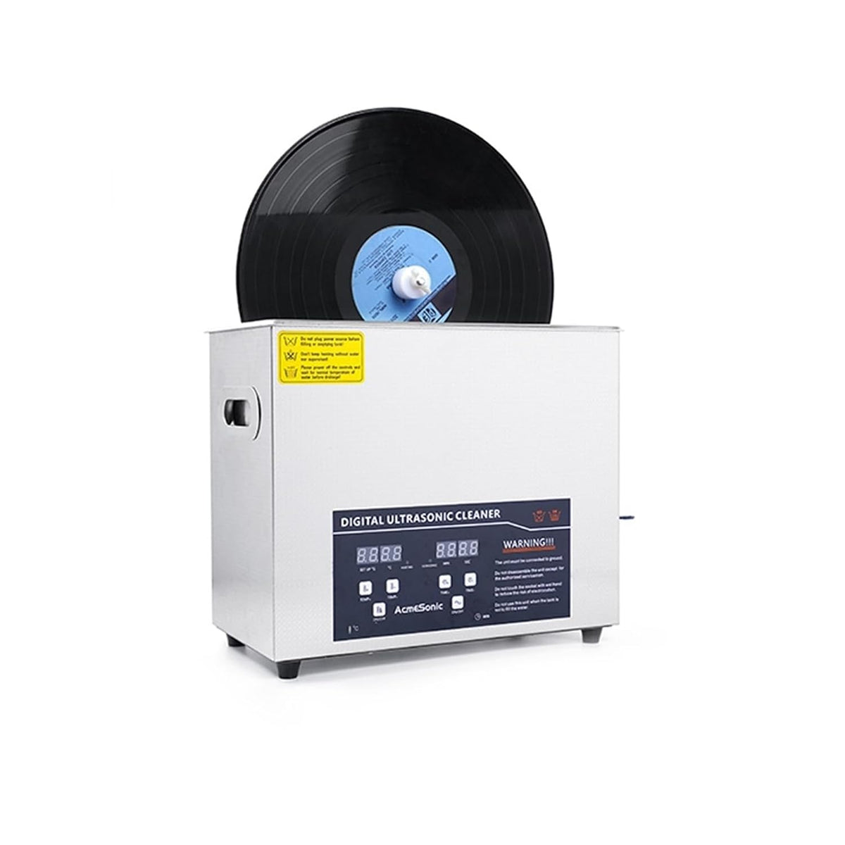 Mnmioio Ultrasone reiniger Reinigingsmachine, Handige Platenreiniging Vinyl Platencombinatie Van C630 En Platenreinigingsmachine