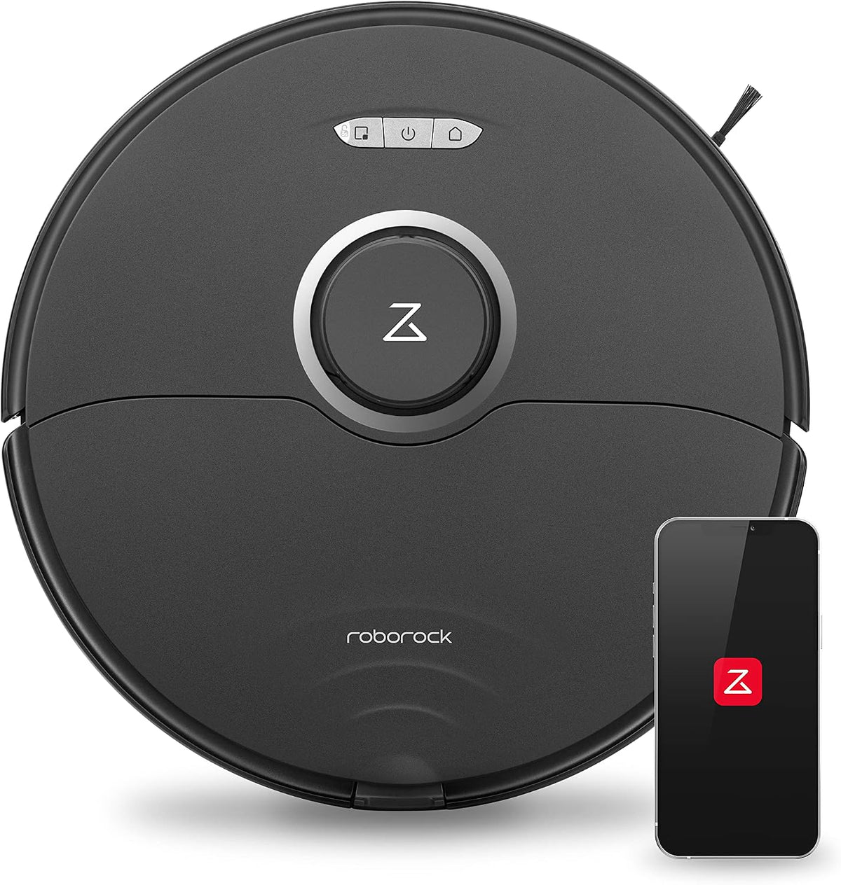 roborock Robotstofzuiger S8 Zuig- en dweilrobot (6000 Pa zuigkracht, 180 min batterijduur, 400 ml stof-/300 ml watertank, app-/spraakbesturing)
