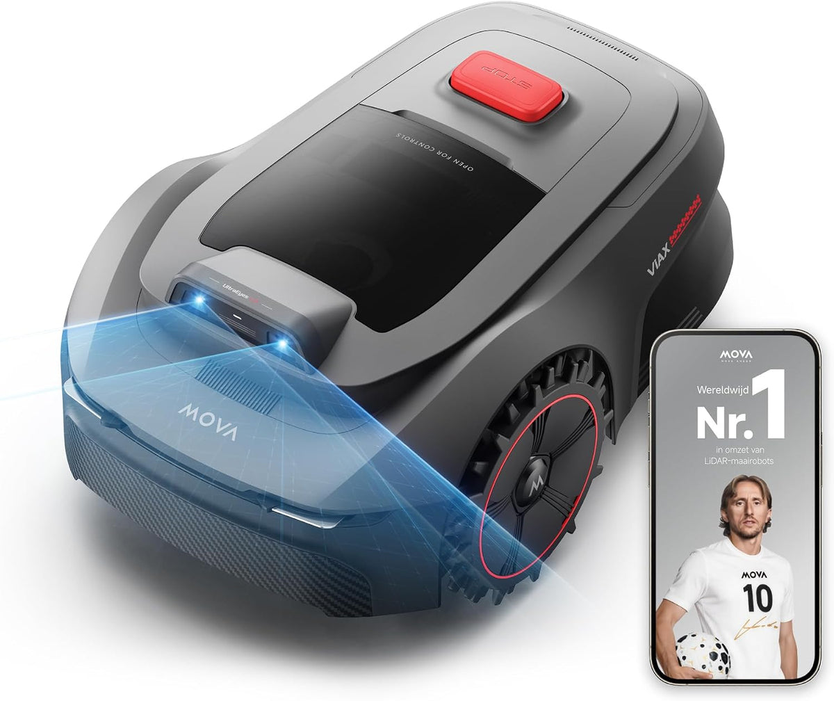 MOVA Robotmaaier ViAX 250 —draadloze begrenzing