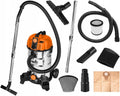 NEO Tools Nat- en droogzuiger 1600W, RVS reservoir: 35L - 35mm slangsysteem, Extra stopcontact max. 1800W, Netsnoer 4m, Ventilatorfunctie, Stofzuiger