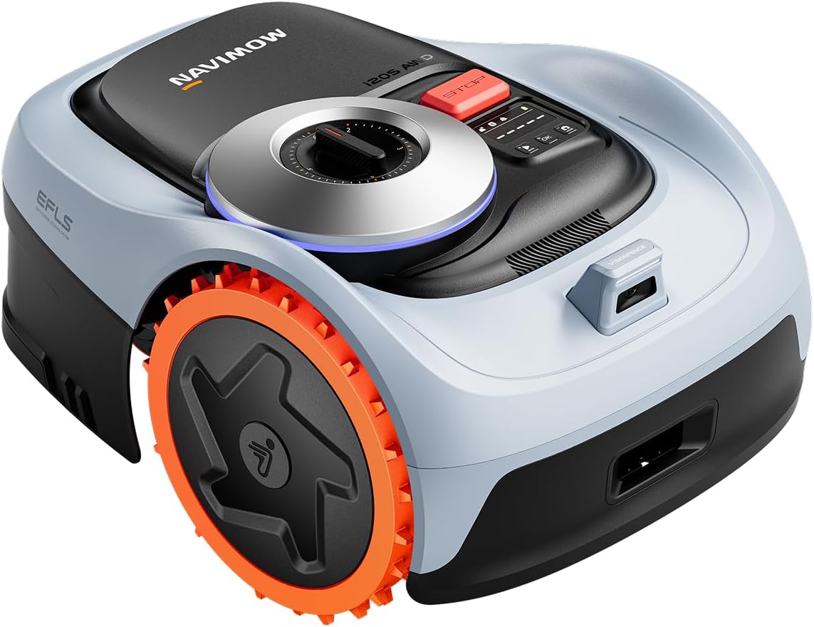 Robotmaaier Navimow Segway i205 AWD, voor hellingen tot 45%, oplaadbaar. 500 m2, zonder begrenzing, Driewielaandrijving, EFLS NRTK + Vision