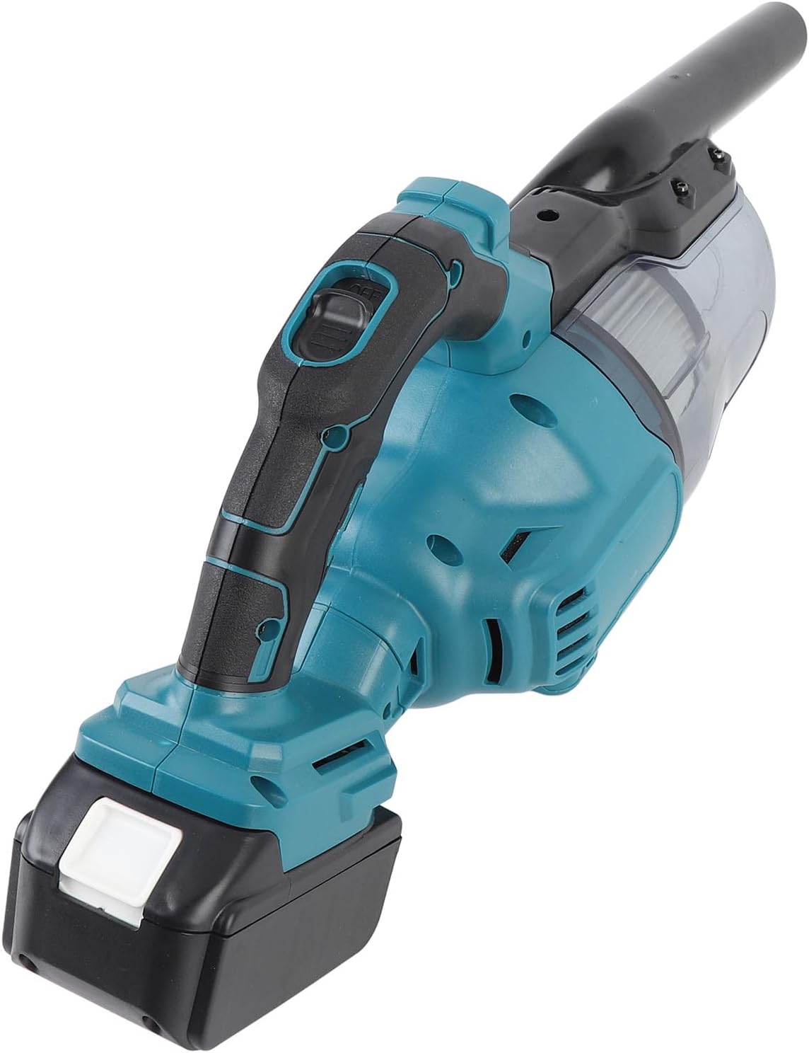 Steelstofzuiger Jeffergarden Draadloze Stofzuiger, met Afneembare Stofbak van 700 Ml, 18V Batterij Compatibel, 125AW Krachtige Zuigkracht