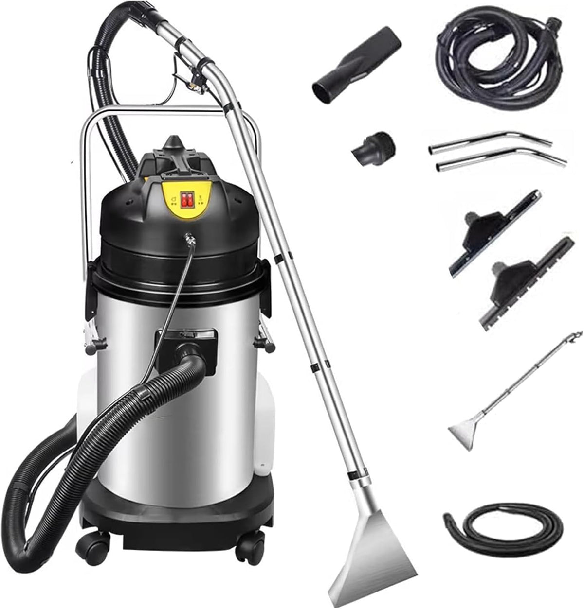 Lhuitui Tapijtreiniger Nat Droog Stofzuiger, met Sprayfunctie 20L