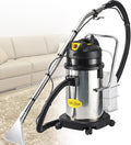 Stoomreiniger Uibao Commerciële tapijtreinigingsmachine van 40L/11 gallon, 1034W, 230 mbar zuigkracht, met 7 meter snoer en wielen