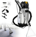 PioMue Tapijtreiniger Commerciële tapijtreinigingsmachine, vloerschrobber 40L/10.56gal, stofzuiger, extractor, bank-, gordijn- en tapijtshampooer
