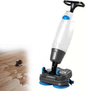 zhenmaster Vloerreinigingsmachine Industriële Draagbare Vloerschrobmachine, 17 Inch Reinigingsbreedte En 80 Min Werkduur, Met 360° Draaibare Kop