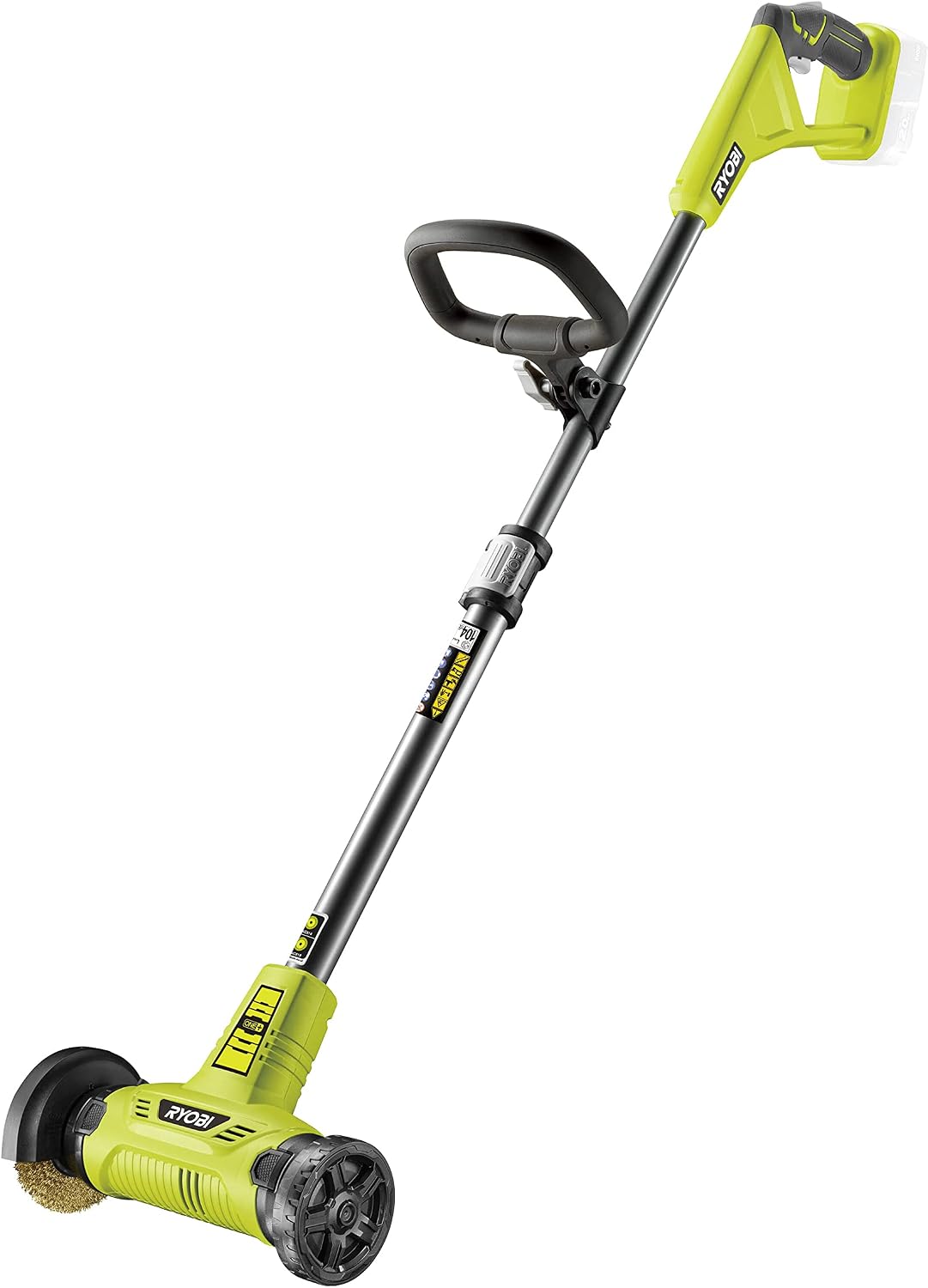Ryobi Voegenreiniger 18 V ONE+ RY18PCA-0 Accuvoegenreiniger (telescopische, incl. 1 x draadborstel, zonder gereedschap, borstelwisselen